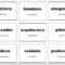 Vocabulary Flash Cards Using Ms Word Within Index Card Template For Word