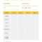 White And Yellow Simple Sprinkled Middle School Report Card Regarding Middle School Report Card Template