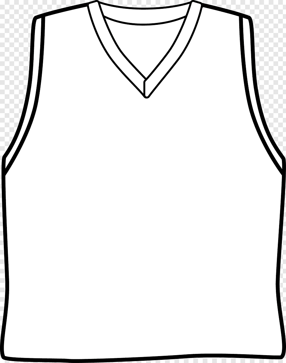 White V Neck Shirt Sketch, Sleeve Basketball Uniform Jersey Throughout Blank Basketball Uniform Template