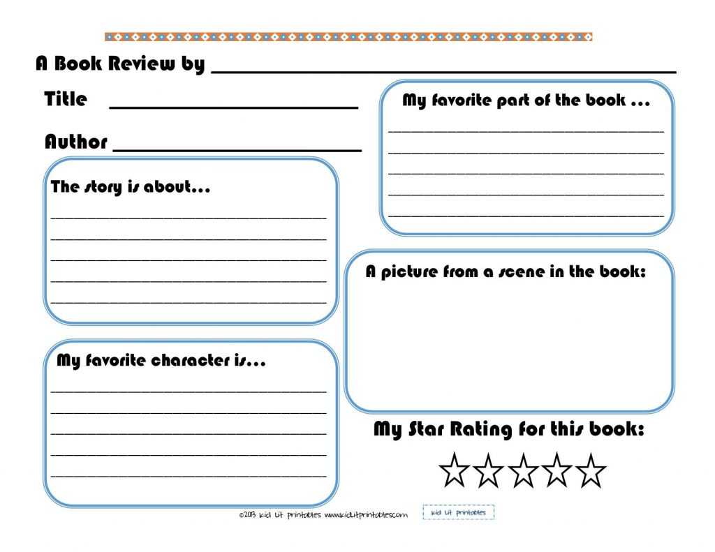Worksheet Ideas ~ Worksheet Ideas Book Report Template Inside First Grade Book Report Template