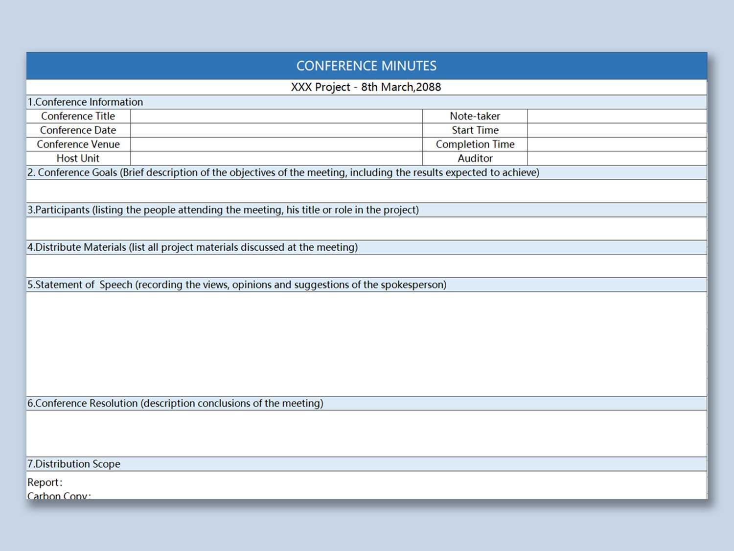 Wps Template – Free Download Writer, Presentation Inside Conference ...