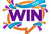 You Win Congratulation Banner Template With throughout Congratulations Banner Template