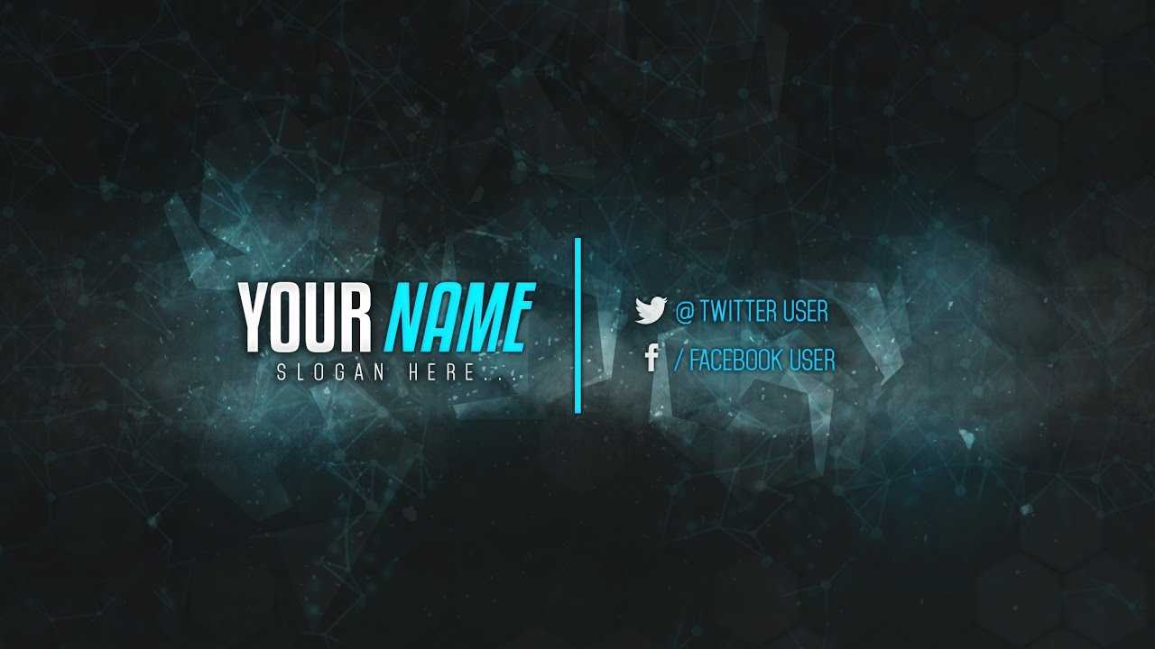 Youtube Banner Template #8 (Adobe Photoshop) Throughout Adobe Photoshop Banner Templates