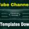 Youtube Channel Art Template Psd Free Download Within Youtube Banner Size Template